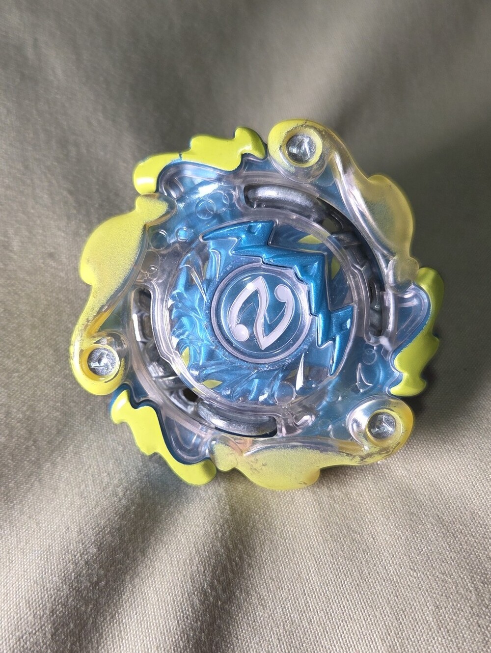 Beyblade Burst Valtryek V2 Battle Top Blue Yellow Replacement Toy